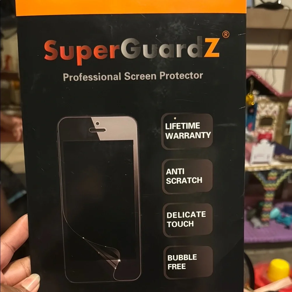 Black Screen Protector for Smartphones